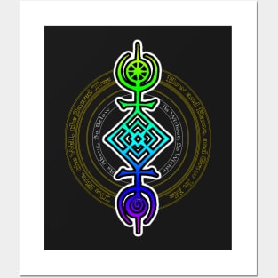 Cosmos Sigil Rondel Posters and Art